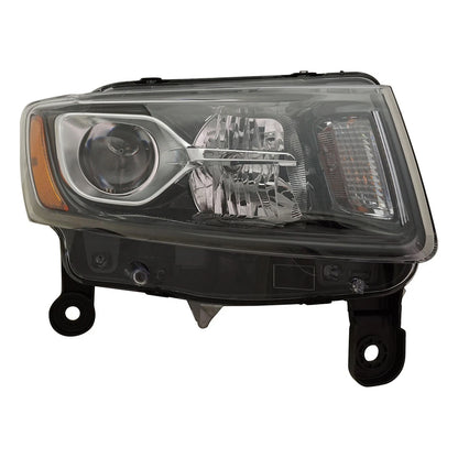 Headlight Kit for Jeep Grand Cherokee (2014–2016) RH Assy Halogen Chrome