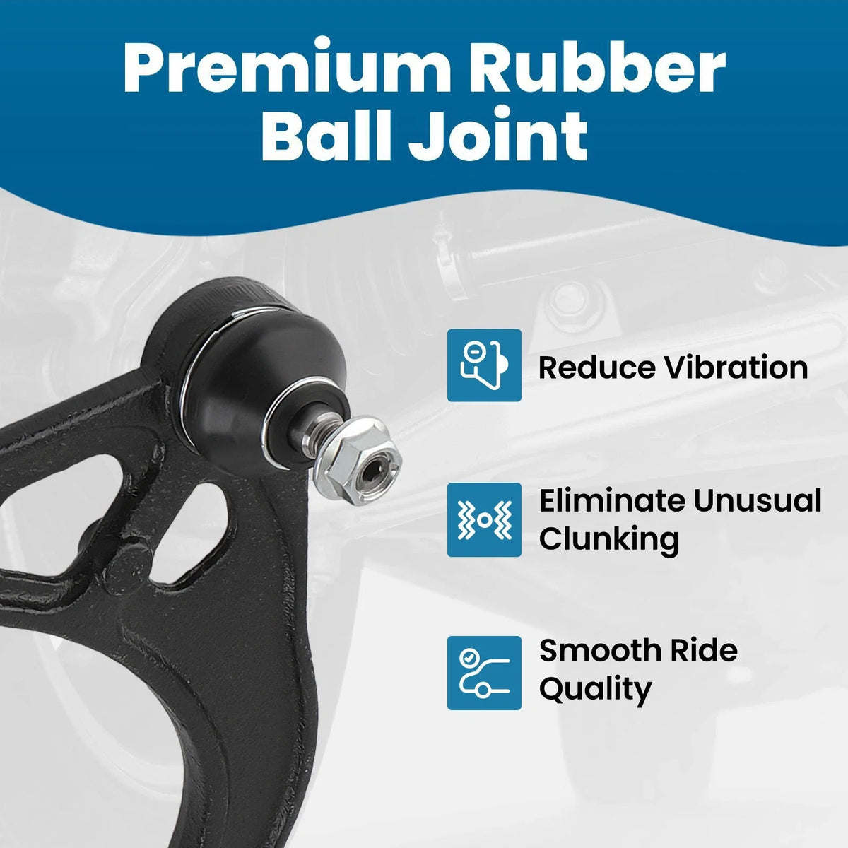 16-Piece Control Arms Kit for Dodge Challenger RWD (2008-2010)