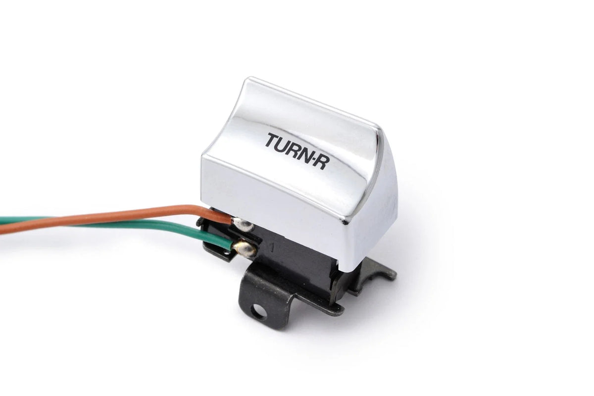 Turn Signal Switch Assembly Chrome for Harley Davidson FLHTC & FLHR (1997–2009)