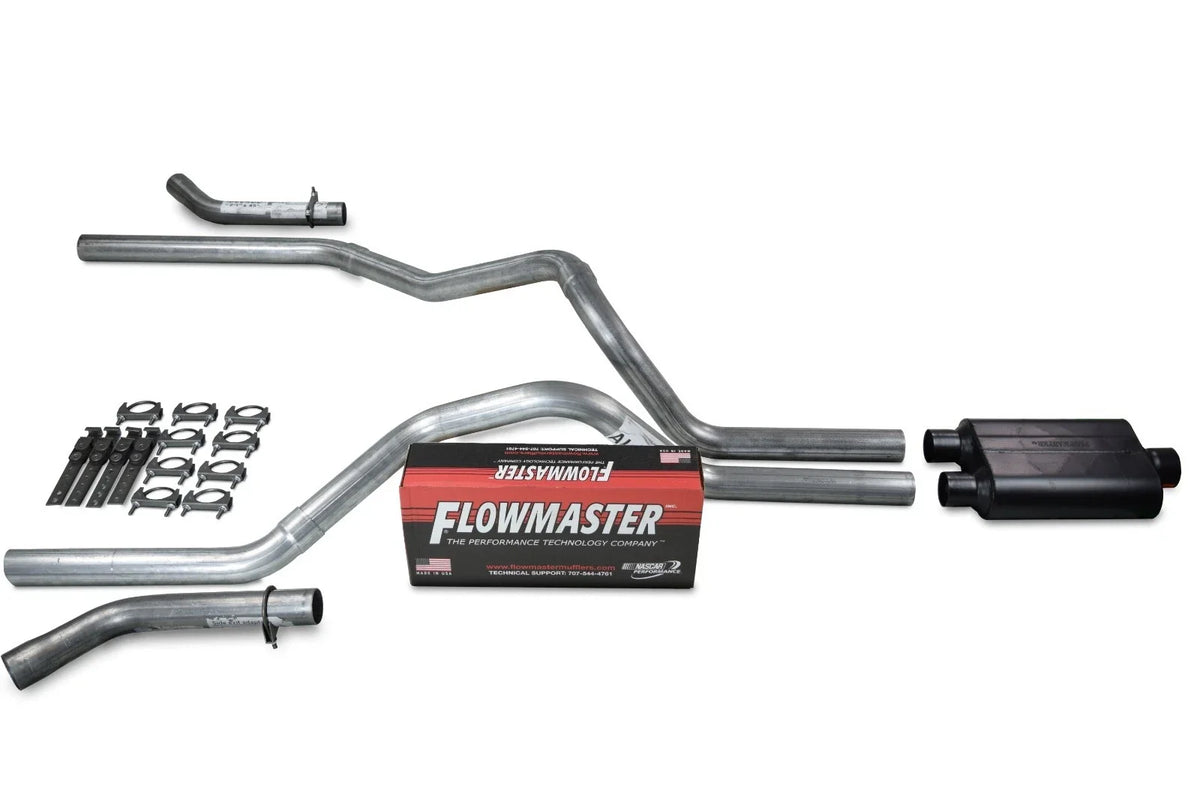 Dual Exhaust Kit for Chevy GMC 1500 (1999–2006) 2.5" Flowmaster 40 Series