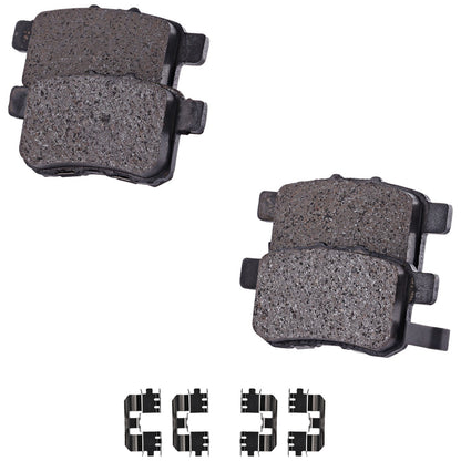 Ceramic Brake Pad and Disc Set for 2008-2010 Honda Accord