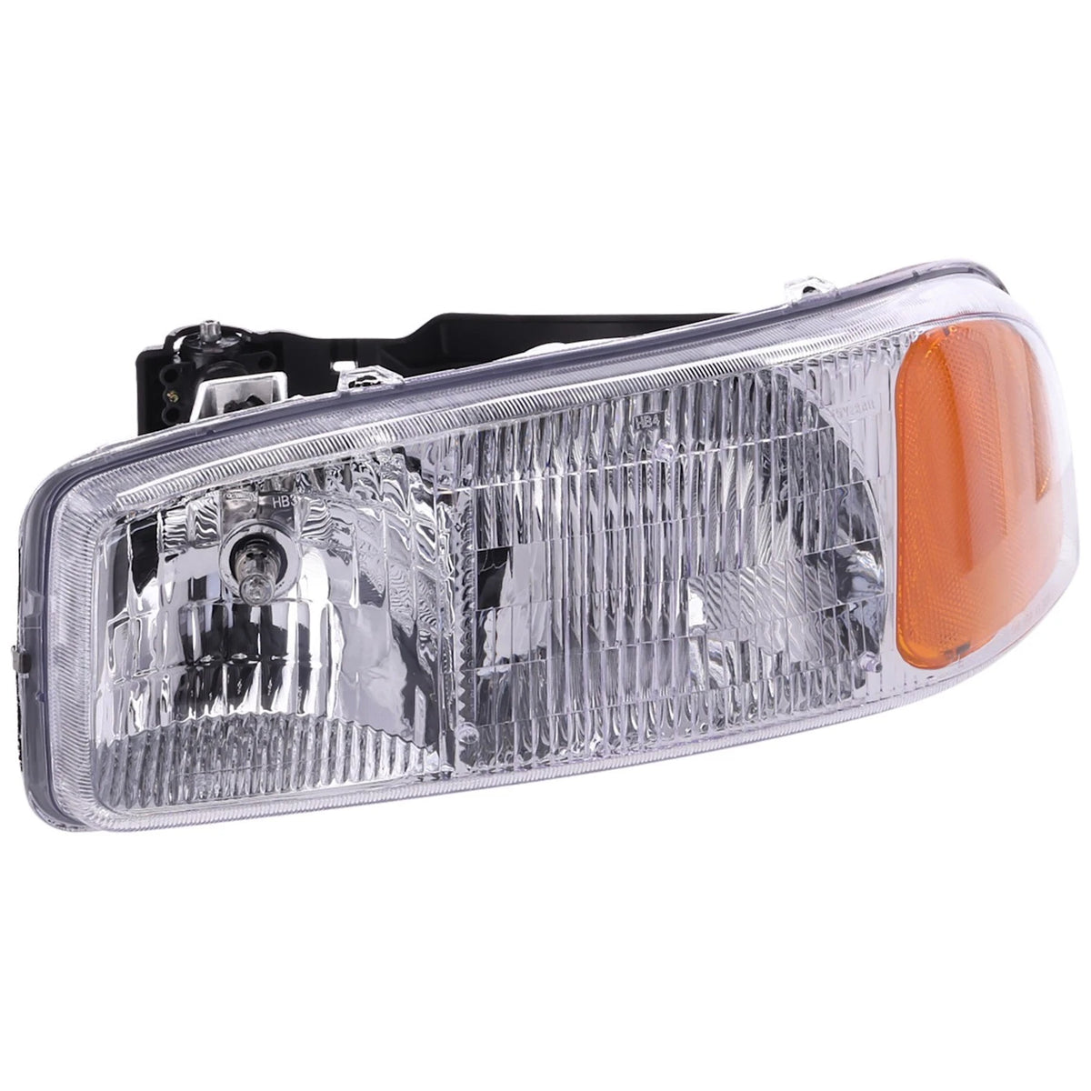 Driver Side Headlight for GMC Sierra 1500 (1999–2006) Halogen with Bulb
