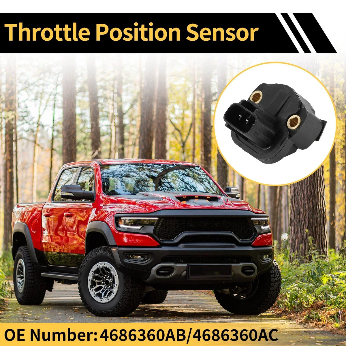 Throttle Position Sensor TPS (2004-2006) for Dodge Ram 1500
