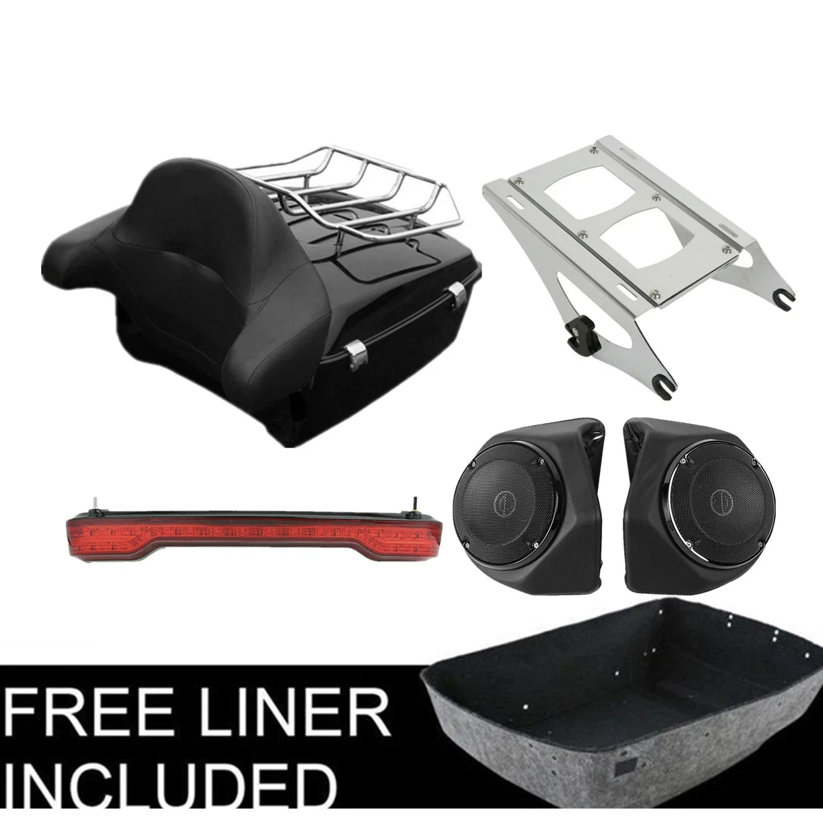 Trunk Speakers Light Pad for Harley Electra Glide (2014–Present)