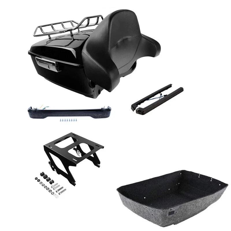 Trunk Backrest Rack Lights for Softail Harley (2018-2025)