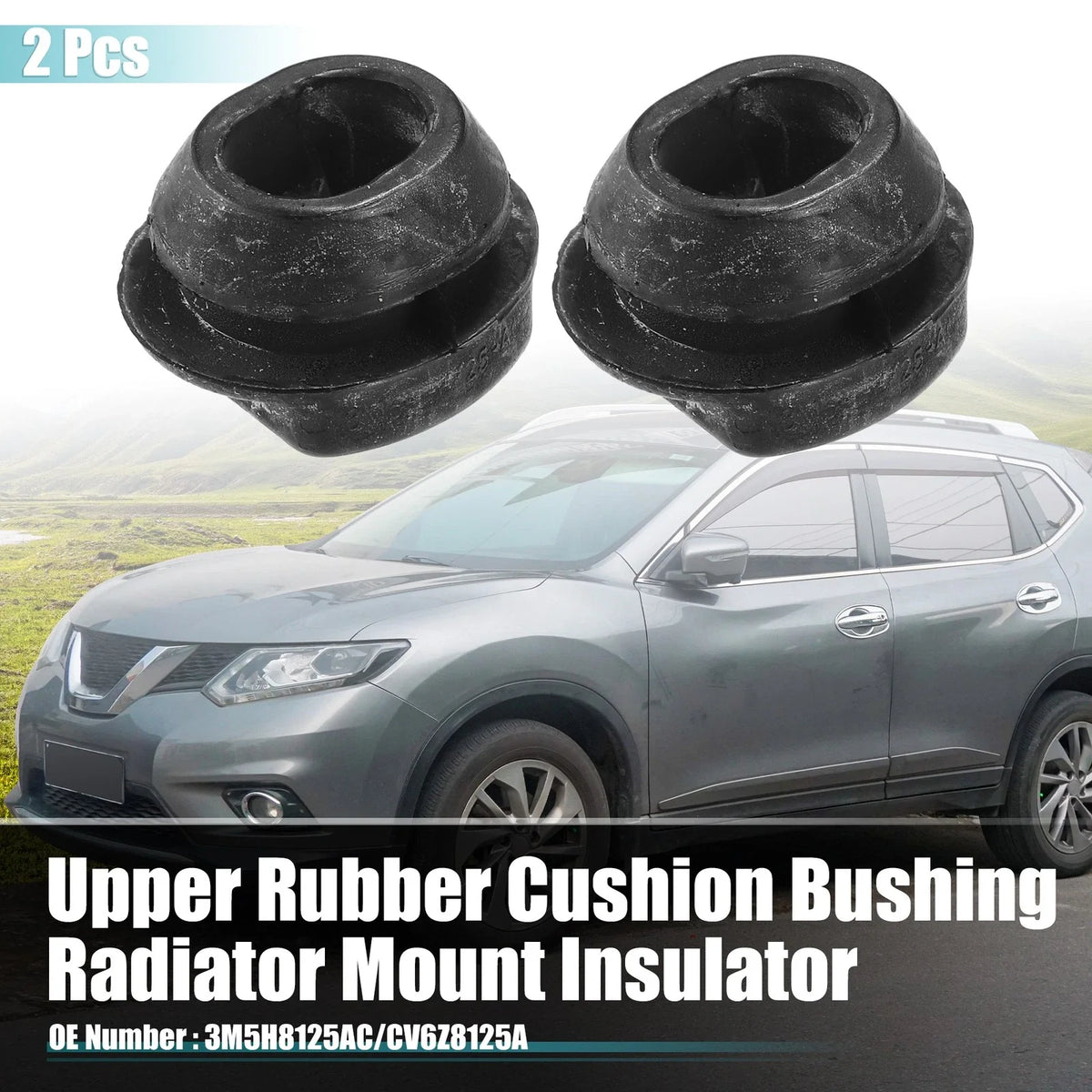 2X Auto Mount Insulator for Ford Focus (2012–2017) & Ford Escape (2013–2019)