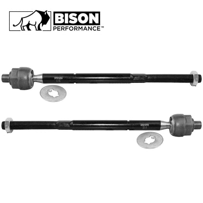 Pair of Inner Steering Tie Rod Ends for Dodge Jeep