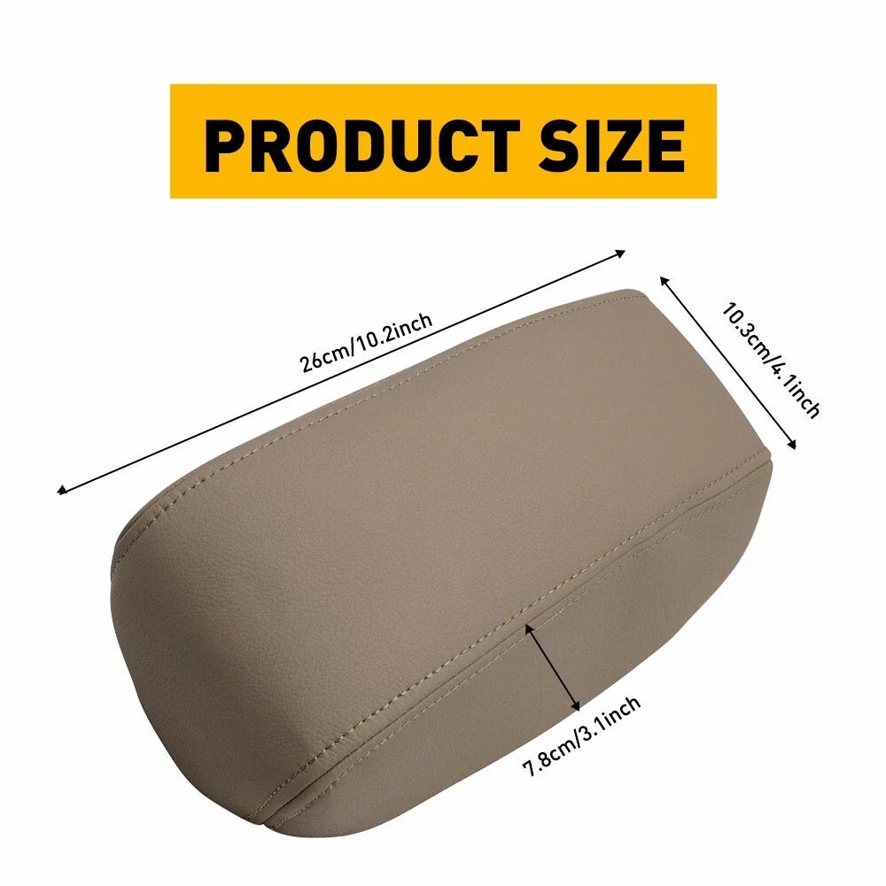 Center Console Lid Armrest Leather Cover Trim for Toyota 4Runner (1995–2002)