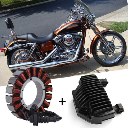 Stator & Regulator Rectifier Assembly for Dyna 2008-2016 Repl# 30017-08