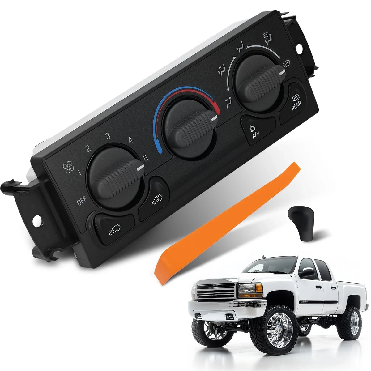 AC Heater Climate Control Module for Chevy Silverado 1500 2500 (1999–2002)
