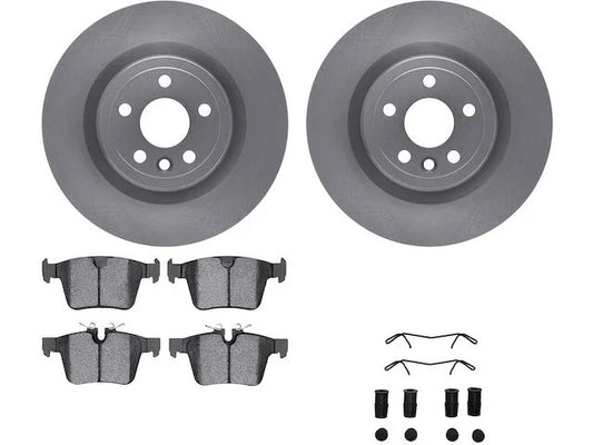 Rear Brake Pad and Rotor Kit for Jaguar F-Pace (2020) TK352XN