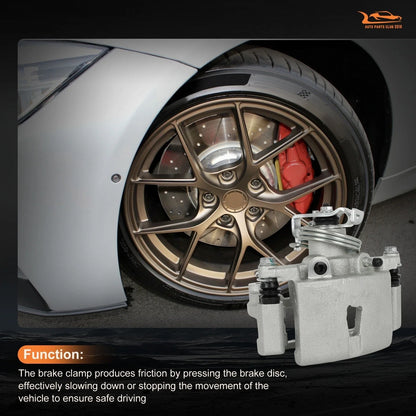 Rear Brake Calipers w/ Bracket Pair for Pontiac Montana (2005–2009)
