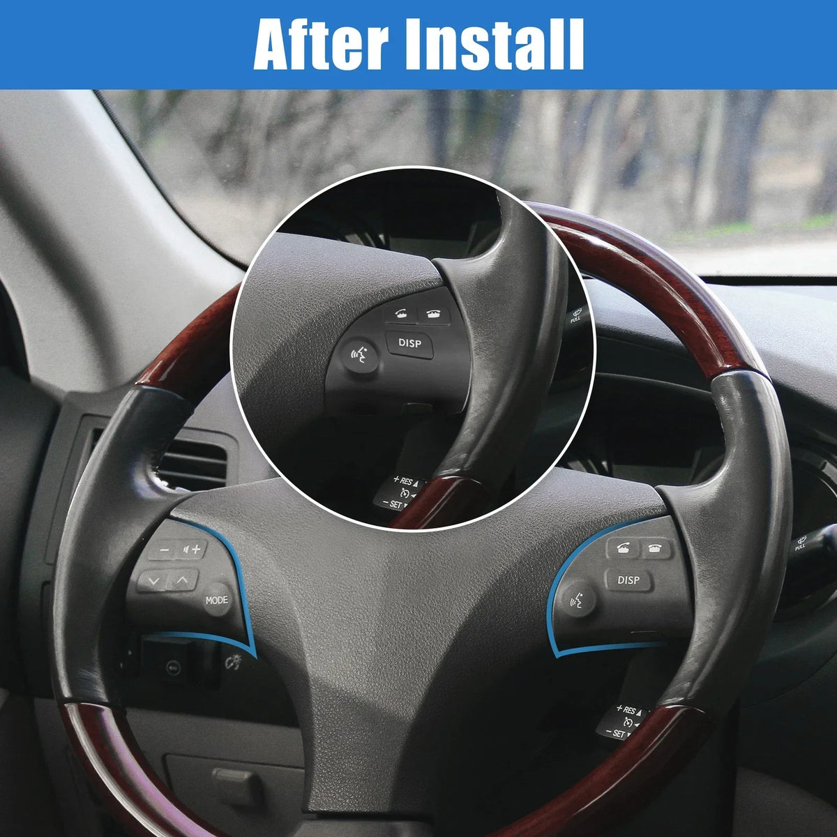 2 Steering Wheel Volume Control Buttons for Lexus Vehicles