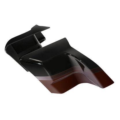 Side Cover Stretched for Touring (2014-2023) in Auburn Sunglo Black Hole