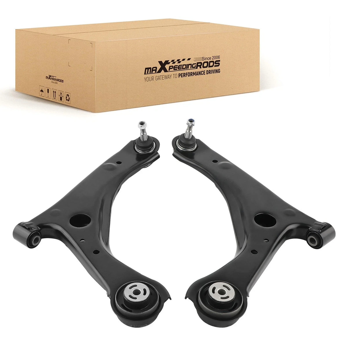 Front Control Arm Set with Ball Joint for RAM C/V 2012-2015 - 2 Pieces