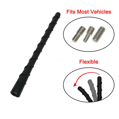 Stubby Antenna 7" Black for Buick Enclave (2008-2015)