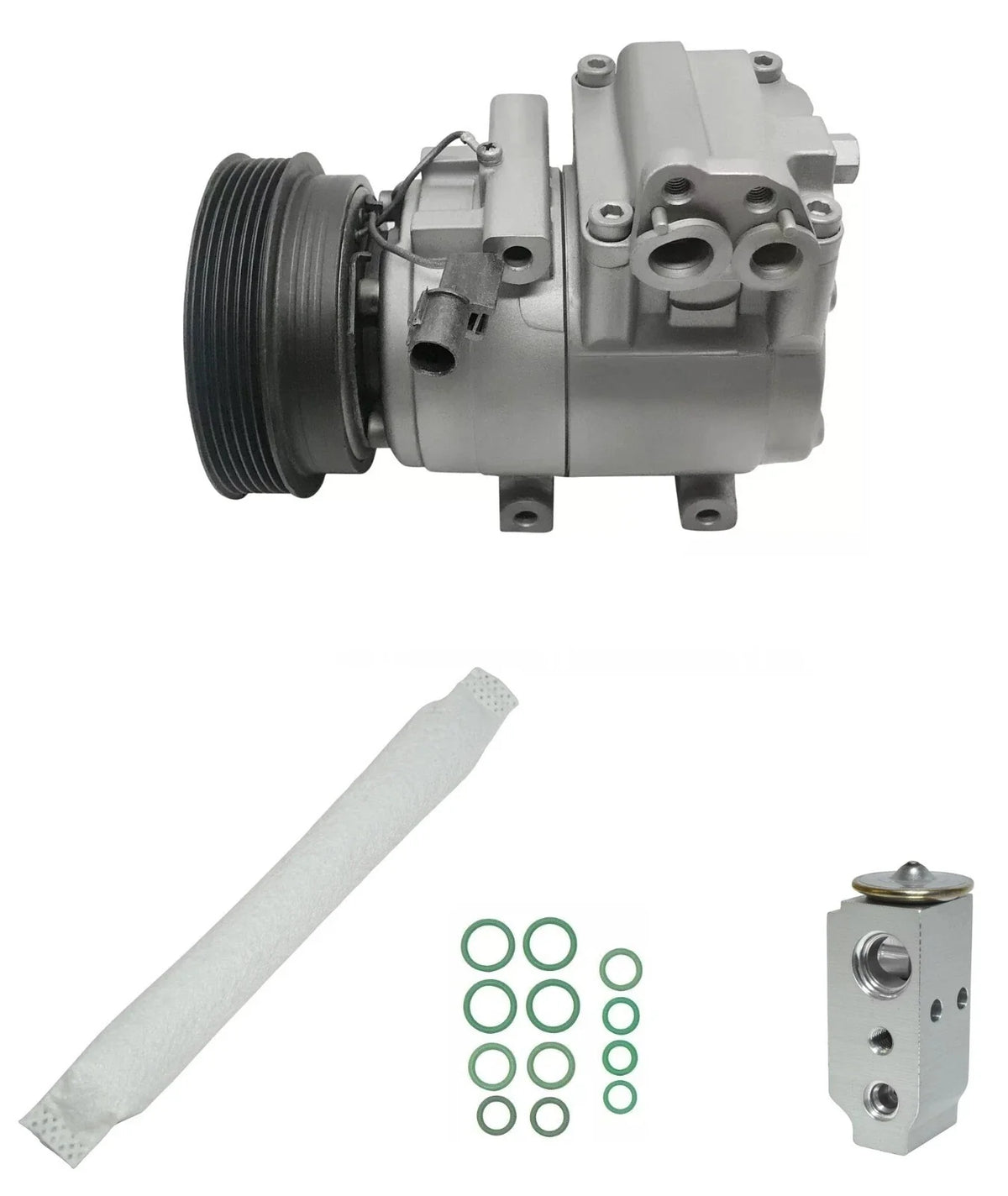 A/C Compressor Kit Replacement for Hyundai Tiburon 2.7L V6 (2008–2009)