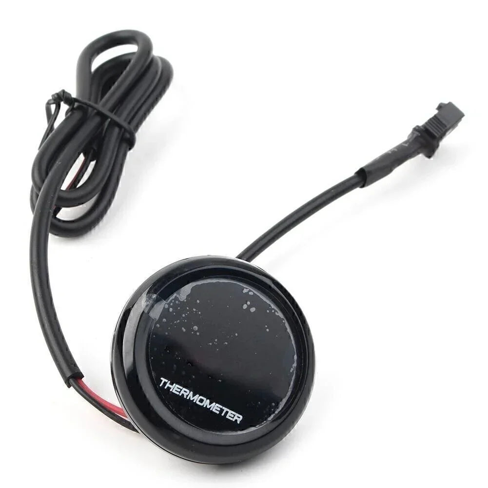 Motorcycle LCD Digital Thermometer Gauge for Water Temperature Red