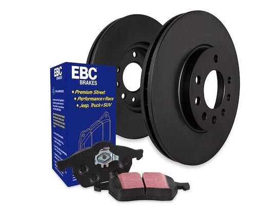 Rear Brake Pad and Rotor Kit for Jaguar F-Pace (2017–2023) KS214XM