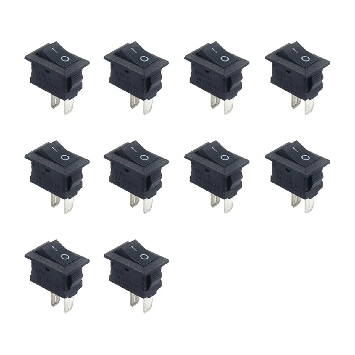 10x Push Button Rocker Switch for MINI (10mm x 15mm)