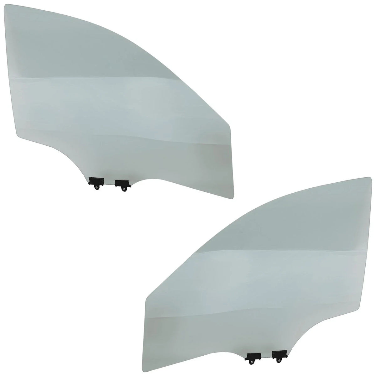 Front Door Glass Set - 2 Pieces for Acura MDX