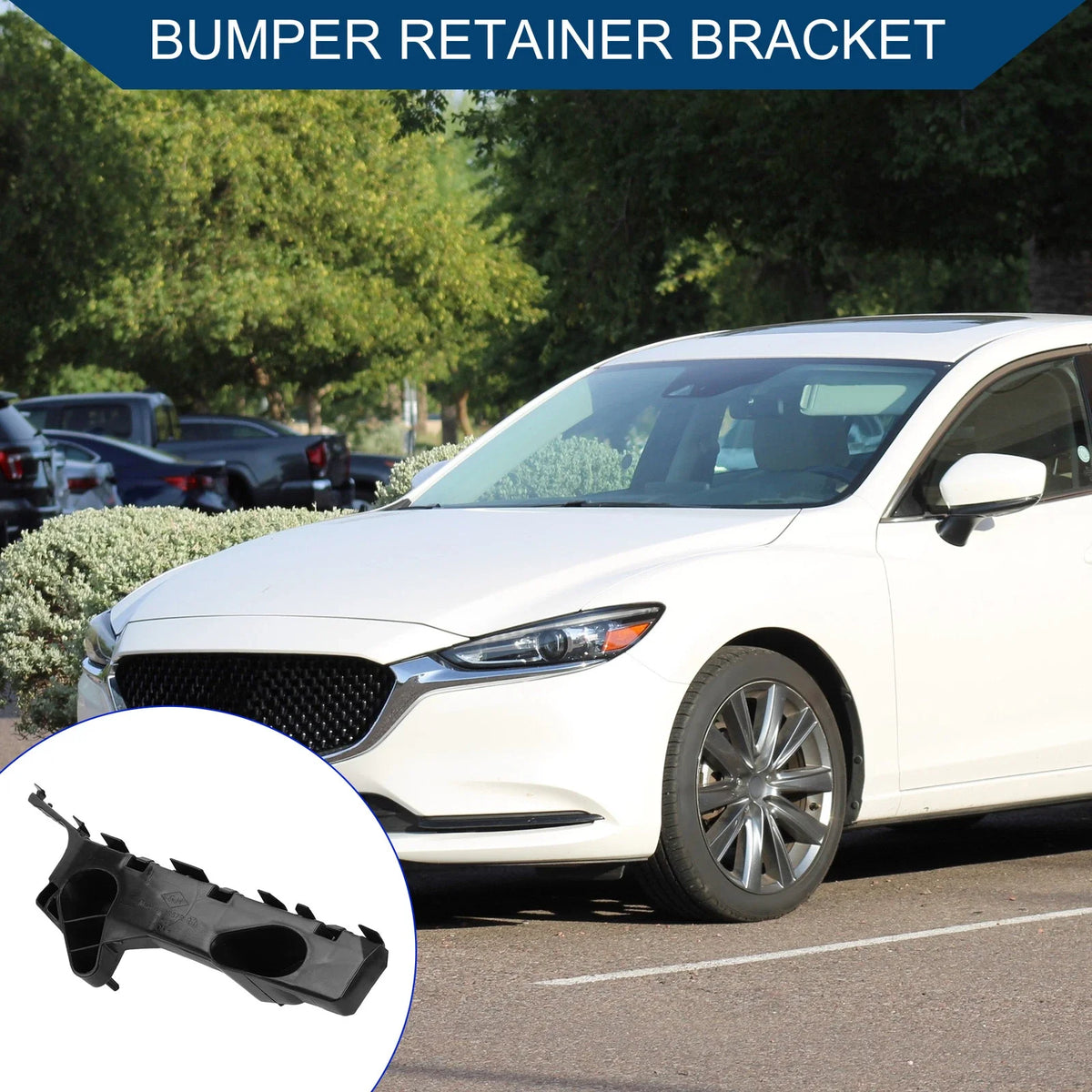 Right Front Bumper Support Bracket No.BHN1500T1F for Mazda 3 (2014–2018)