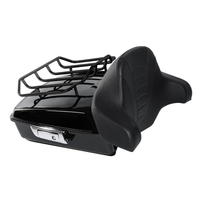Chopped Trunk Backrest Pad for Electra Glide & Street Glide 2014–2026