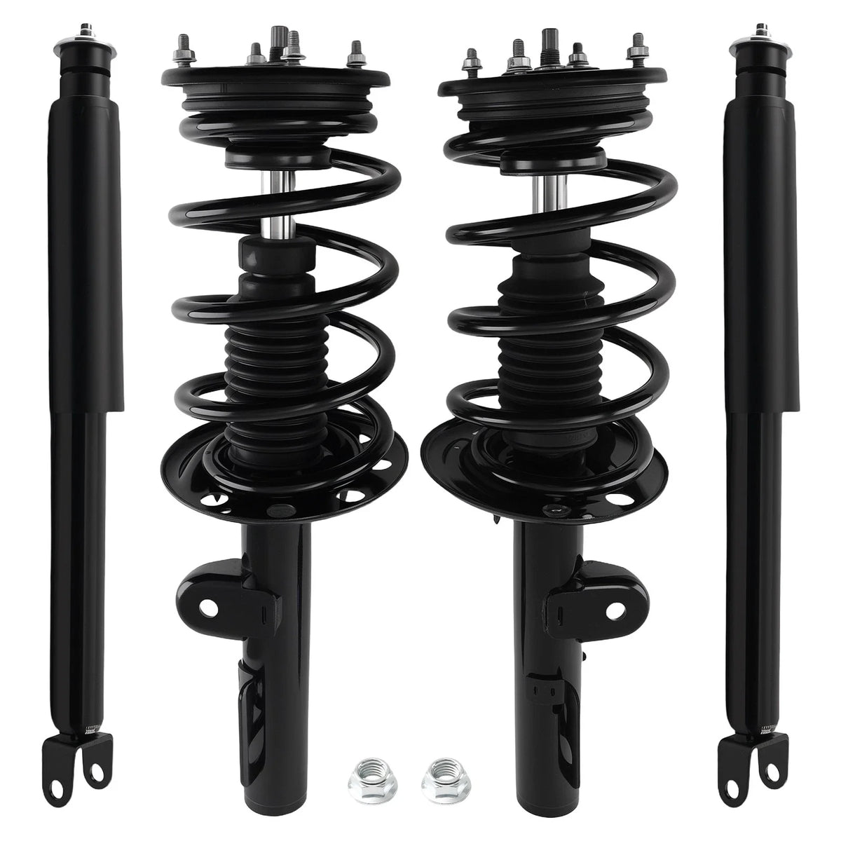 Set of 4 Suspension Struts Assembly for Ford Taurus (2010–2012)
