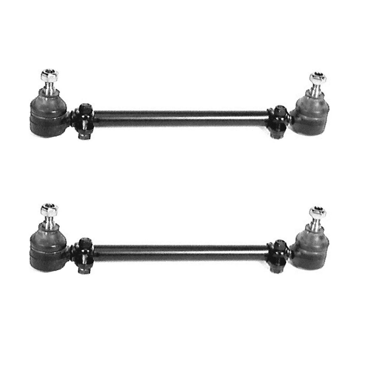 Set of 2 Front Steering Tie Rod End Assemblies for BMW E12 E24 E32 E34