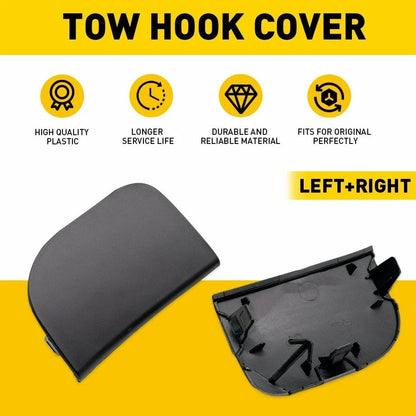 Tow Hook Eye Cap Covers for Toyota Prius (2012-2015) Left & Right