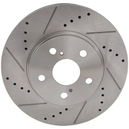 Disc Rotors and Brake Pads Set for Lexus IS250 2008-2015