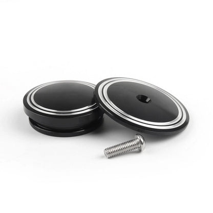 Frame Hole Caps (Set of 2) for BMW R Nine T R1200 2014-2016 - Black