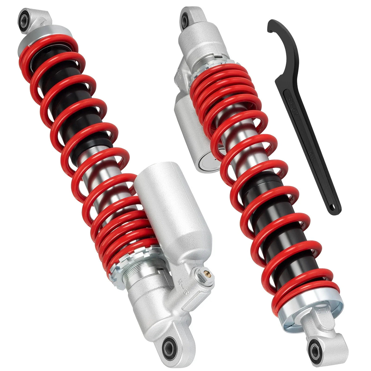 Adjustable Tool & 2pcs Front Shocks for Suzuki Z400 Quadsport 2003-2014