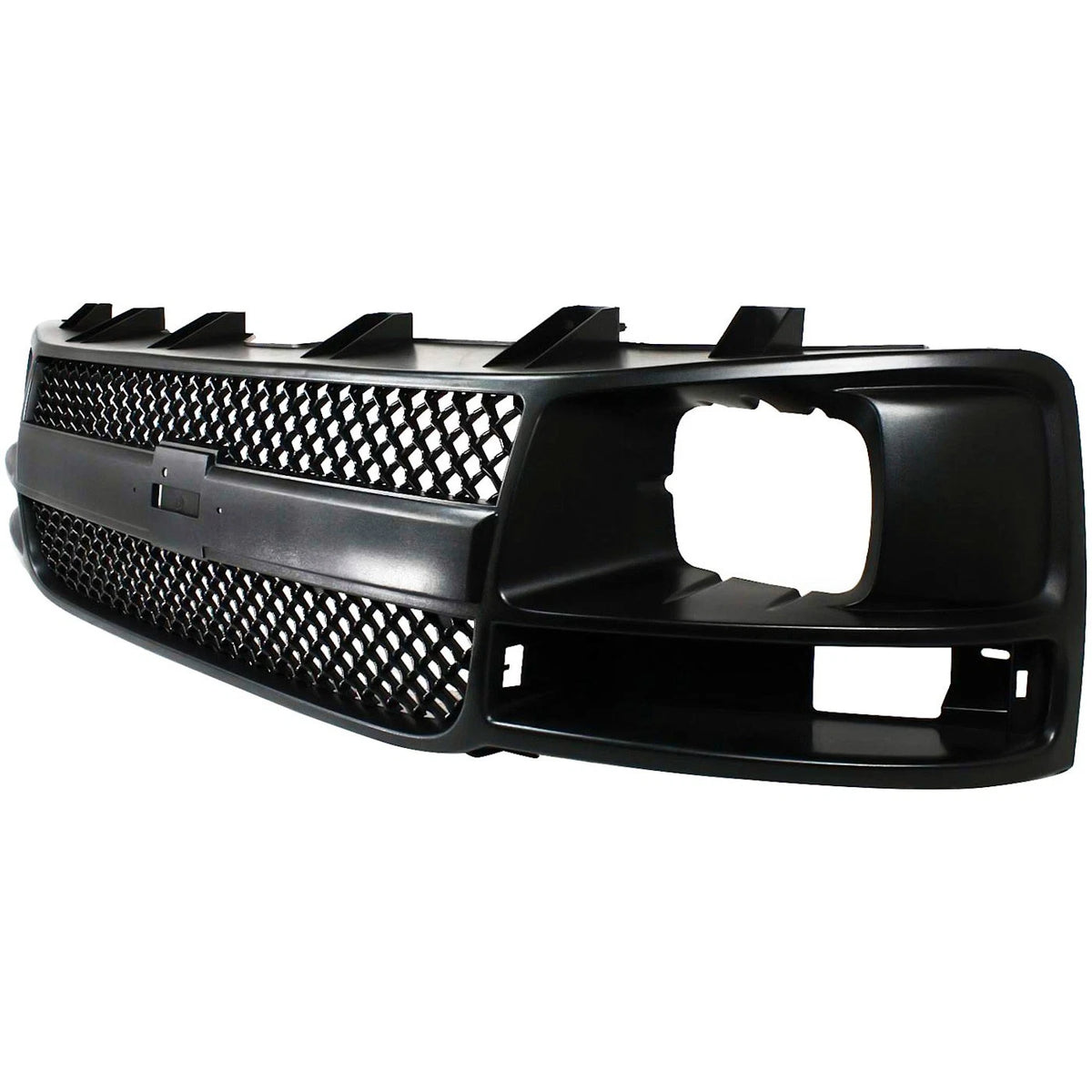 Grille Assembly for Chevrolet Express 2500 3500 (2003–2017) Black Plastic
