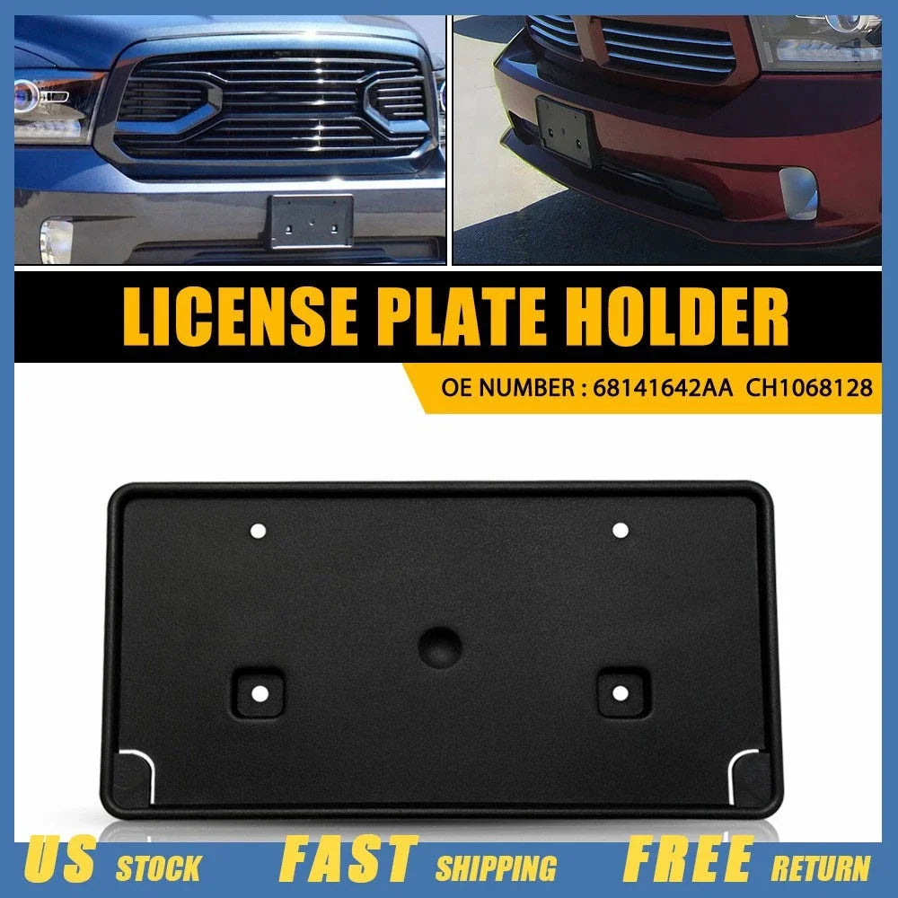 License Plate Holder Front for Dodge Ram 1500 (2013–2022)