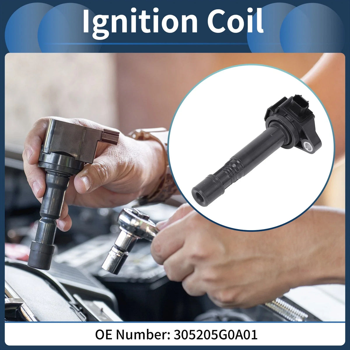 Ignition Coil Pack No. 305205G0A01 for Acura RLX (2014–2020)