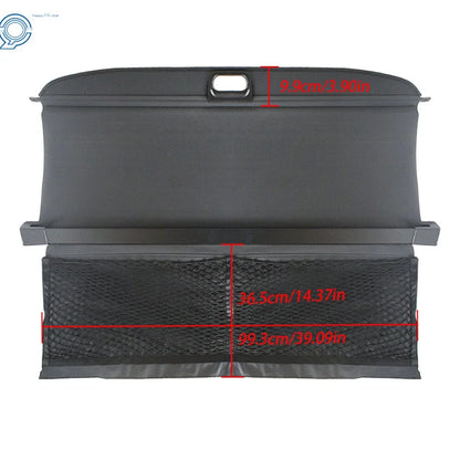 Cargo Cover with Anti-Theft Shield for Smart ForTwo 2007–2014