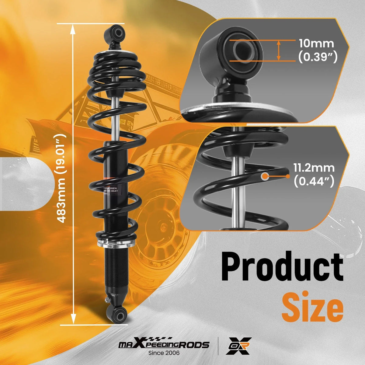 Shock Absorber Strut Kit for Can-Am Defender HD8 (2017-2019) Front/Rear