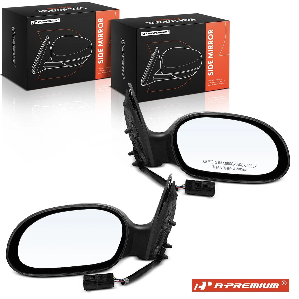 Pair Power Mirrors for Ford Taurus Mercury Sable (1996–1999)