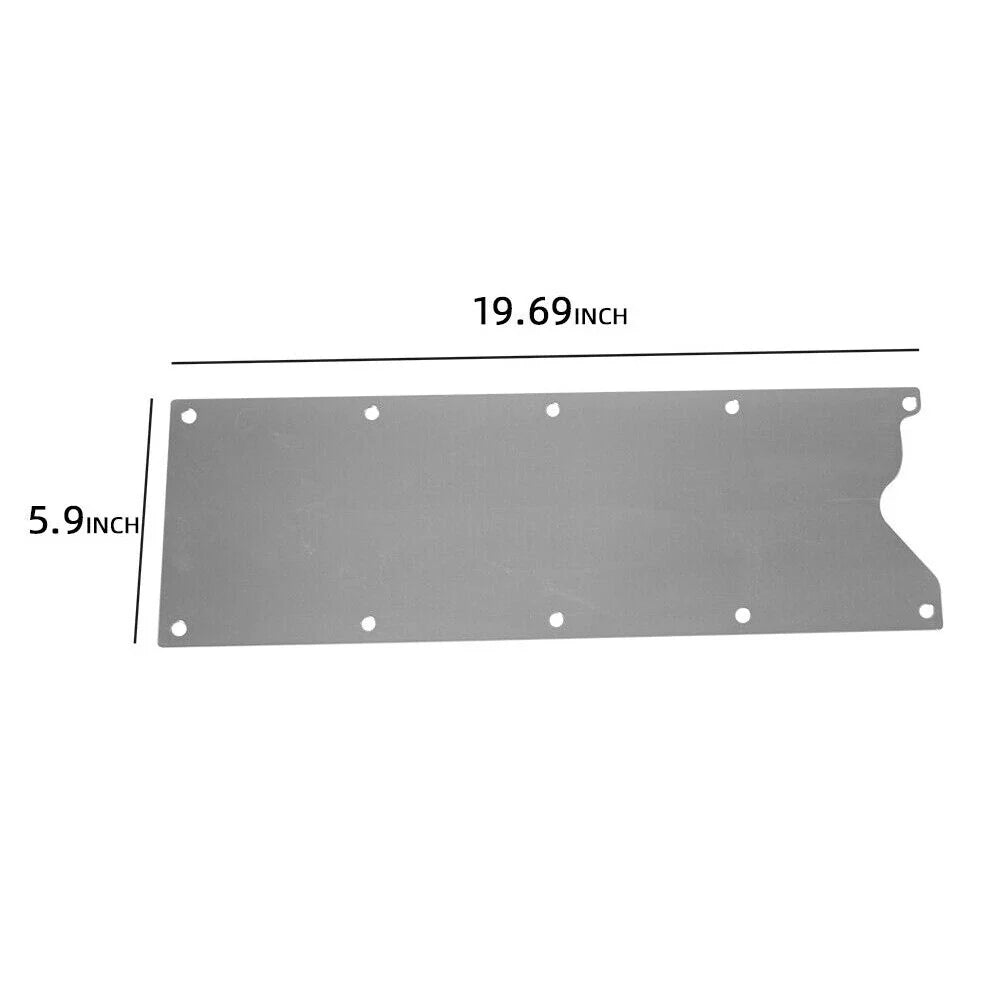 Billet Valley Pan Cover Plate for LS Gen 3 (Knock Sensor Delete) LSX LS1 LM7