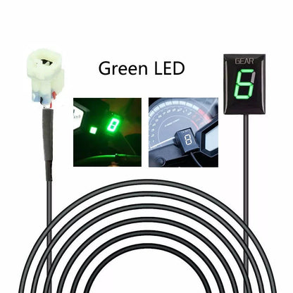 Green LED Gear Indicator for Honda CBR600RR CBR600F CBR1000RR (2003–2019)