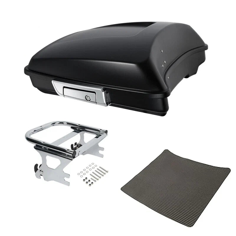 Trunk Mount Rack in Matte Black for Harley Touring (1997–2008)