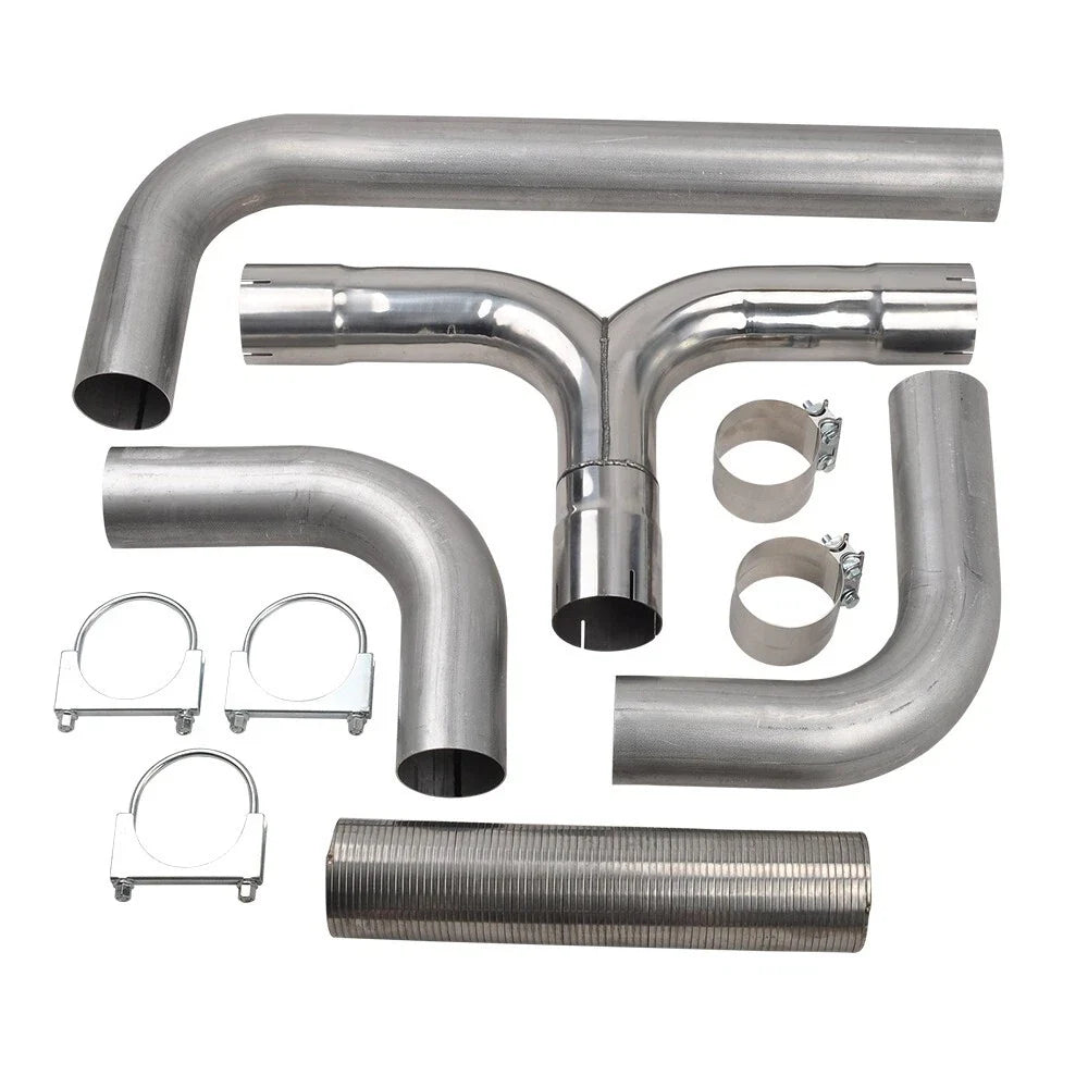 5" Exhaust Stack T Pipe Kit for Universal Smoker Applications