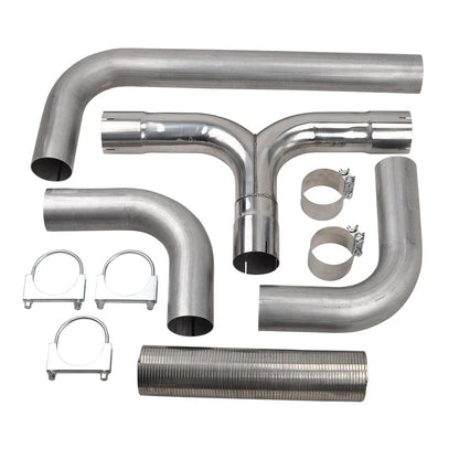 5" Exhaust Stack T Pipe Kit for Universal Smoker Applications