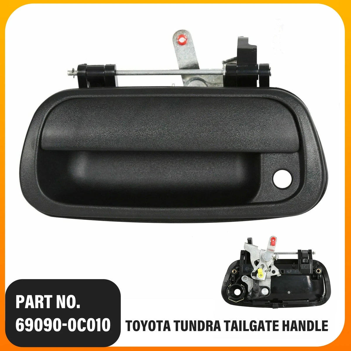 Tailgate Handle Keyhole Latch for Toyota Tundra 2000-2006