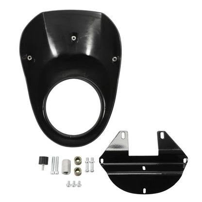 Custom Fit Headlight Fairing Visor for Harley Dyna FX/XL Sportster