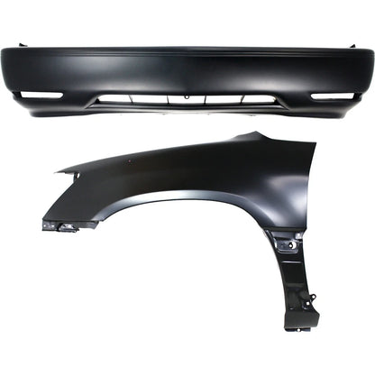 Bumper Cover Kit for Lexus RX300 (1999–2003) - Front, 2 Piece