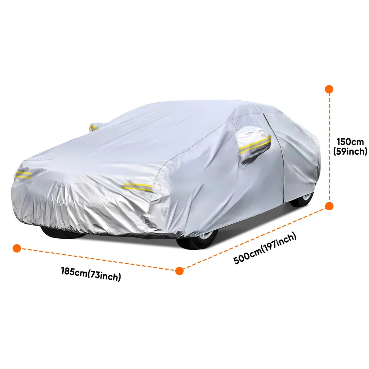 Waterproof Outdoor Car Cover for Ford Mustang (2015–2023)