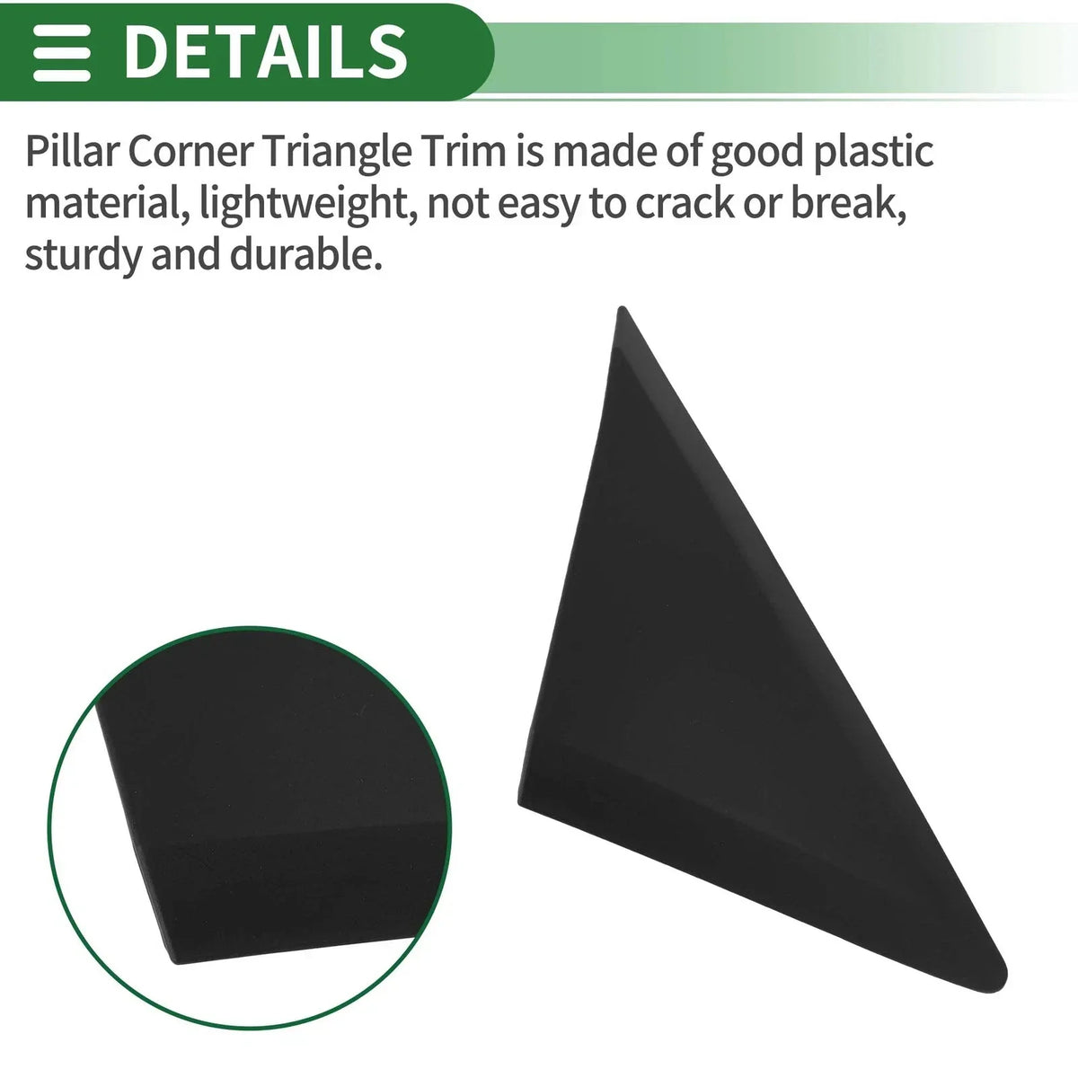 Front Right Triangle Trim for Sprinter 2007-2018 Mercedes-Benz