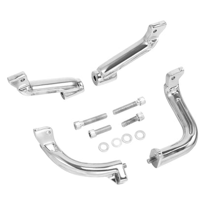 Chrome Driver Floorboard Bracket Kit for 2014-2016 Harley Street Glide